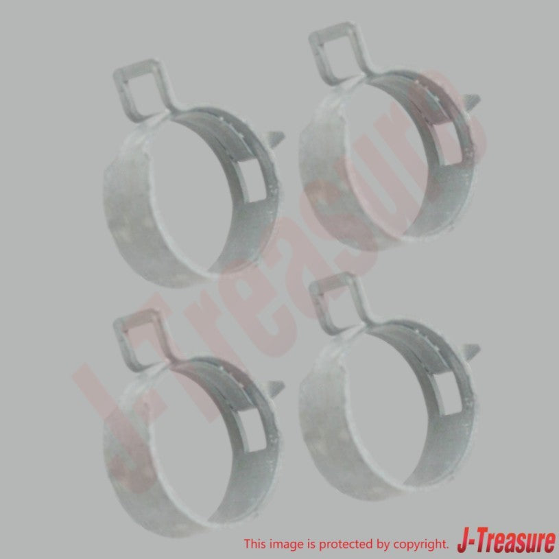 NISSAN SKYLINE GT-R R34 Genuine Crankcase Blowby Gas Hose(x3) & Clamp(x6) Set
