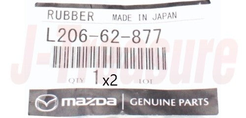 MAZDA CX-5 KE##W 13-16 Genuine Lift Gate Bumper Rubber No2 RH & LH Set OEM
