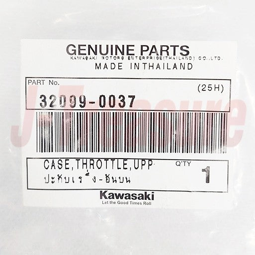 KAWASAKI KLX110/R '10-25 KLX110R L '21-25 Genuine Throttle Case Upper 32099-0037