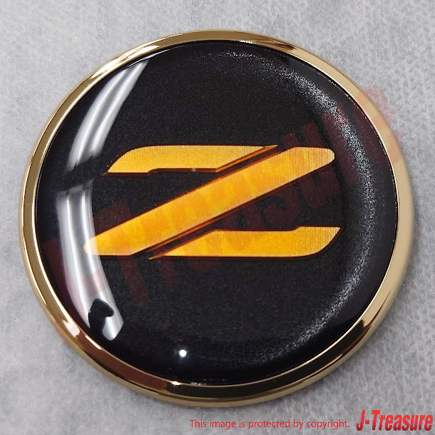 NISSAN FAIRLADY Z 300ZX Z32 93-98 Genuine Front Gold-Black Emblem 62889-46P00