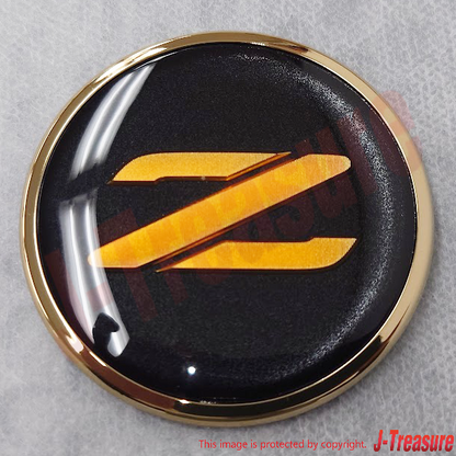 NISSAN FAIRLADY Z 300ZX Z32 93-98 Genuine Front Gold-Black Emblem 62889-46P00