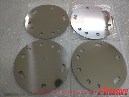 SUZUKI JIMNY JB74 JB64 JB43 JB33 JB23 Stainless Wheel Center Hub Plate 4pcs Set