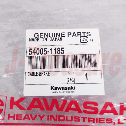 KAWASAKI VULCAN 500 LTD EN500 96-09 Genuine Brake Cable 54005-1185 OEM