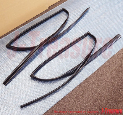 TOYOTA LAND CRUISER UZJ100 '98-07 Genuine Rear Door Glass Run RH & LH Set OEM