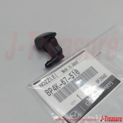 MAZDA MAZDA3 BK 04-09 Genuine Washer Nozzle RH & LH BP4L-67-510 BP4K-67-510 Set
