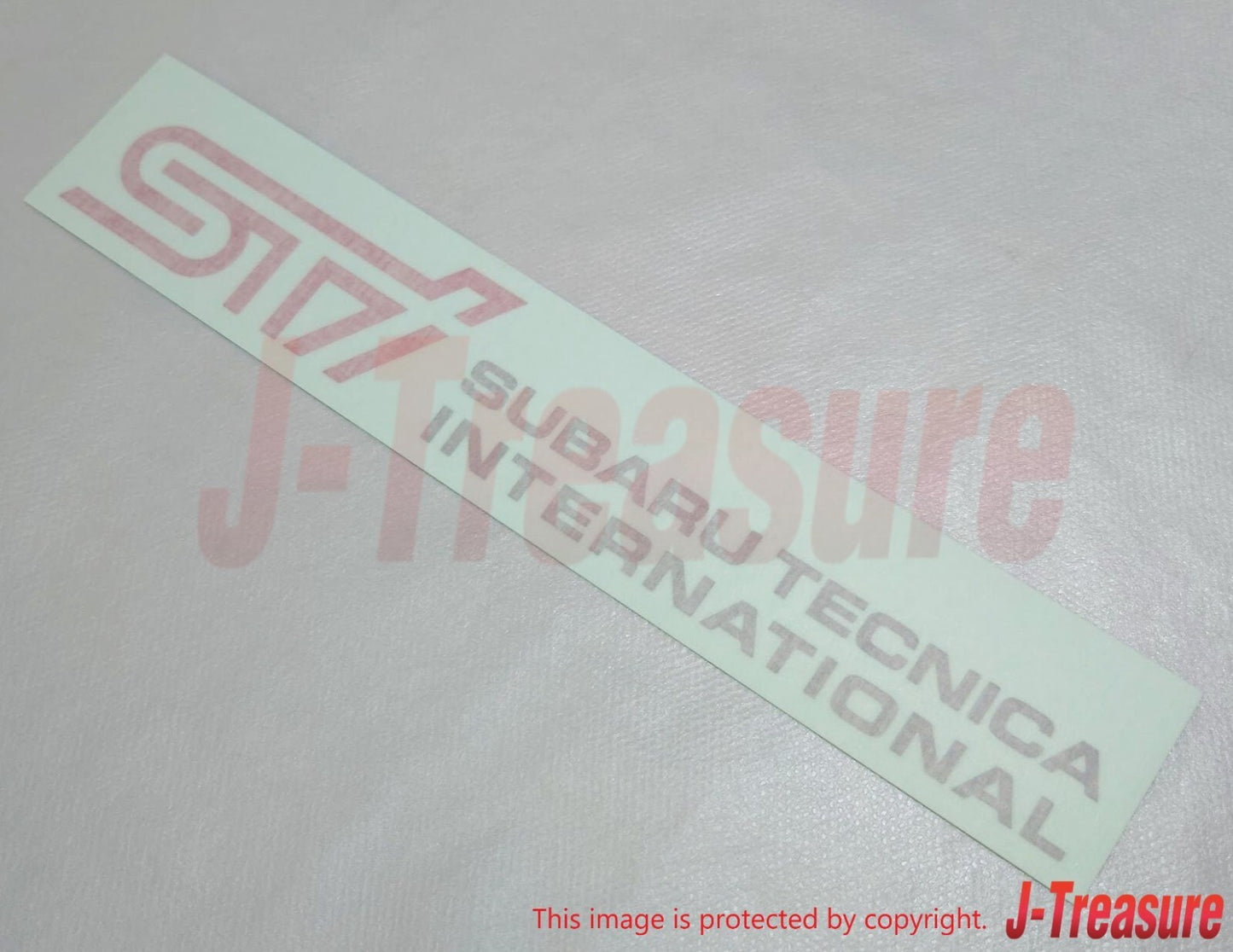 SUBARU Genuine Logo Sticker "Subaru Tecnica International" STSG14100310 OEM