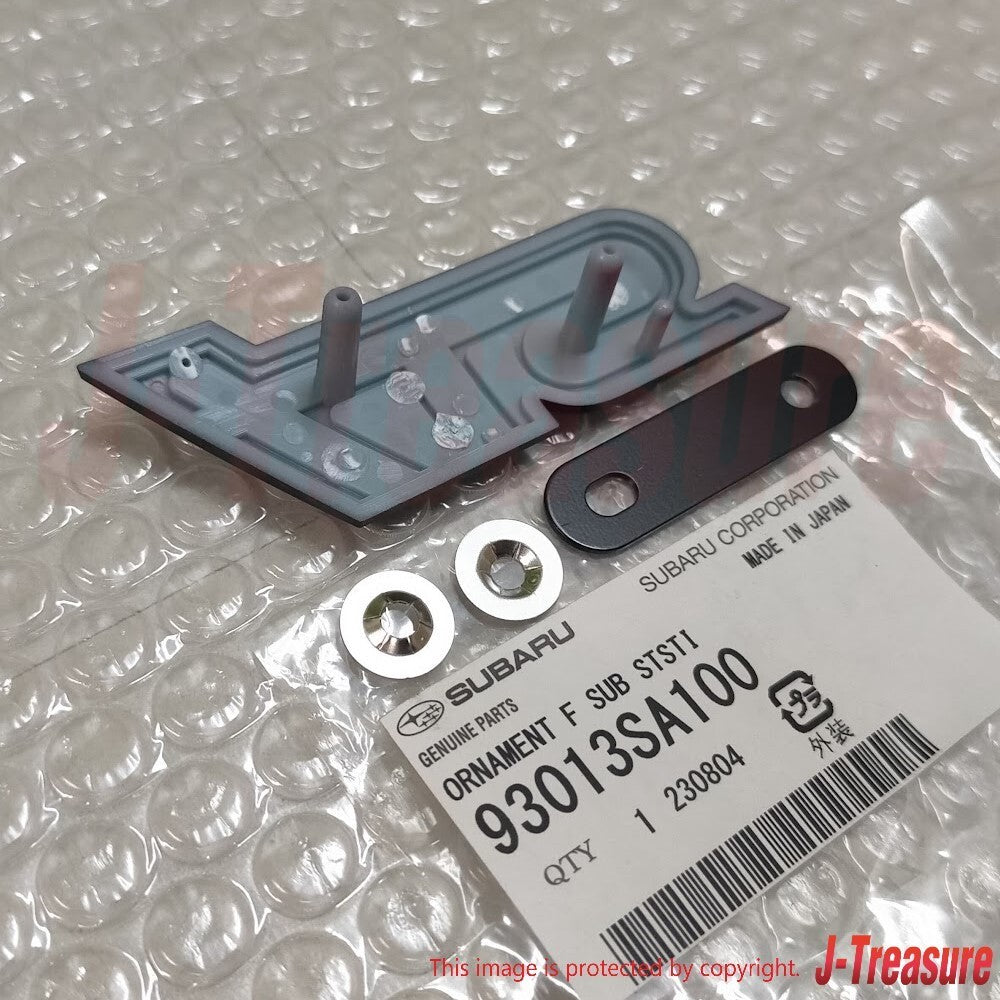 SUBARU FORESTER SG9 2004-2008 Genuine Front Emblem ・ｽhSTI・ｽh 93013SA100 OEM JDM
