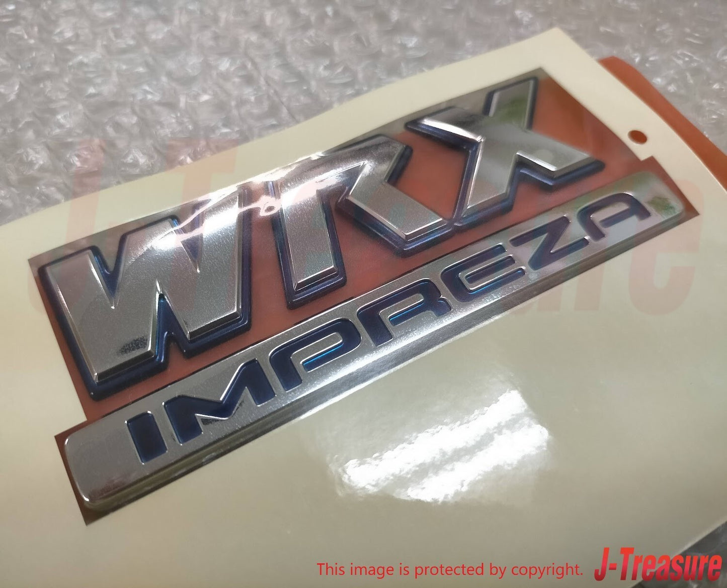 SUBARU IMPREZA WRX GD 02-03 Genuine Rear IMPREZA WRX Emblem Left 93073FE050 OEM