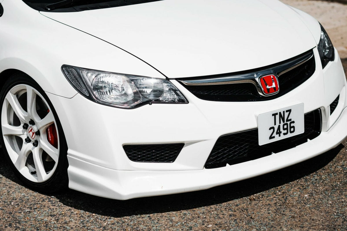 HONDA CIVIC TYPE-R FD2 Genuine Front Bumper Lower Mesh Grille Foglight Cover Set
