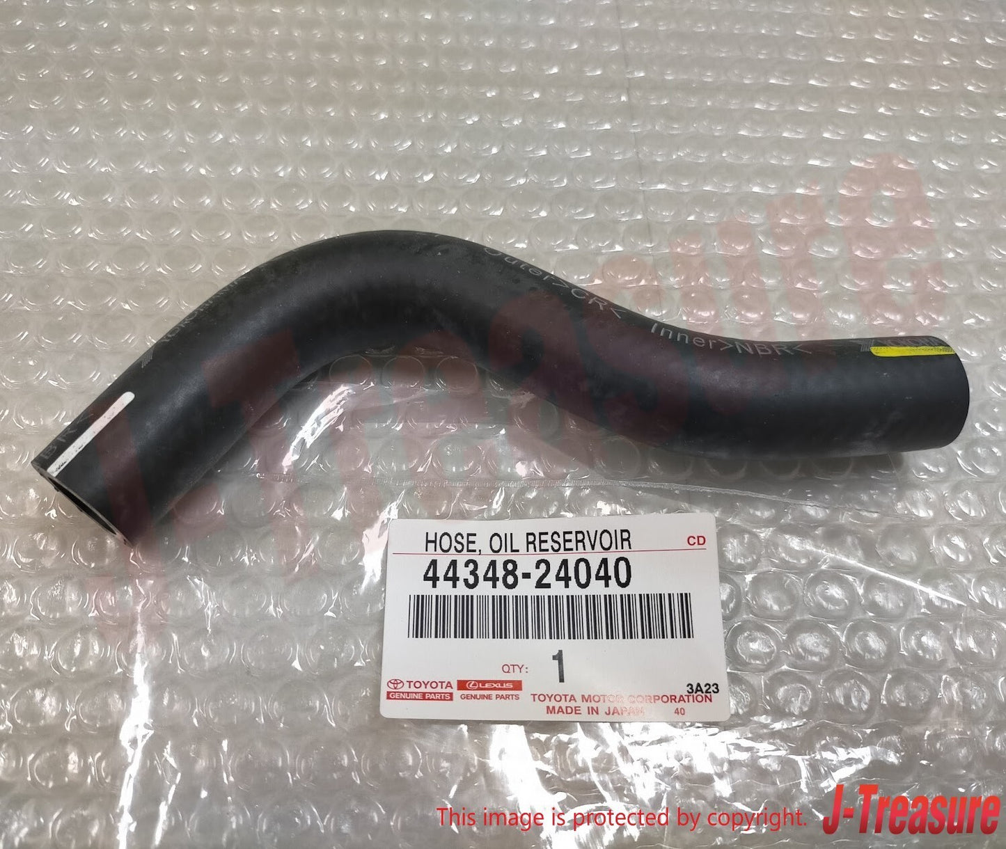 TOYOTA SUPRA JZA80 Genuine Power Steering Oil Reservoir To Pump Hose 44348-24040