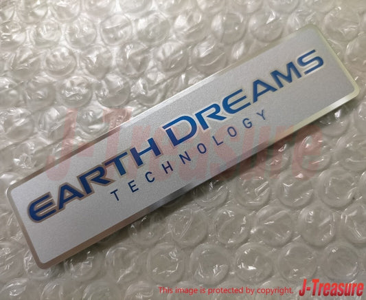 HONDA Genuine Engine Head "EARTH DREAMS" Emblem badge Ornament 17125-R9G-000 OEM