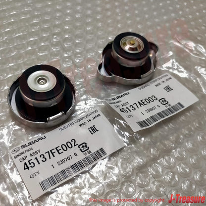SUBARU WRX STI VAF 2015-2020 Genuine Radiator Cap & Sub-Tank Cap Set OEM