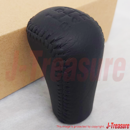 MITSUBISHI LANCER CS#A 00-12 Genuine 5MT Leather Shift Lever Knob MR656746 OEM