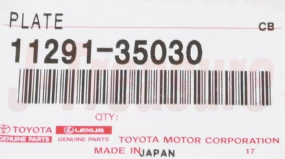TOYOTA 4RUNNER RN65 1984-1991 Genuine Engine Name Plate Sticker 11291-35030 OEM