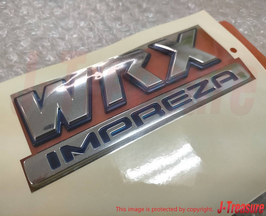 SUBARU IMPREZA WRX GD 02-03 Genuine Rear IMPREZA WRX Emblem Left 93073FE050 OEM
