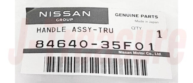 NISSAN SKYLINE GT-R R34 Genuine Trunk & Fuel Lid Opener Handle Assy 84640-35F01