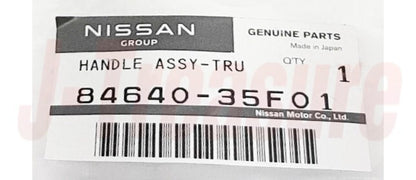NISSAN SKYLINE GT-R R34 Genuine Trunk & Fuel Lid Opener Handle Assy 84640-35F01