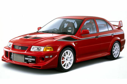 MITSUBISHI LANCER EVO6 CP9A Genuine TOMMI MAKINEN "RALLIART" Decal 2Pcs Set OEM