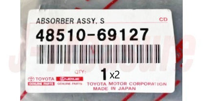 TOYOTA LAND CRUISER UZJ100 Genuine Fr & Rr Shock Absorber Assy RH & LH Set OEM