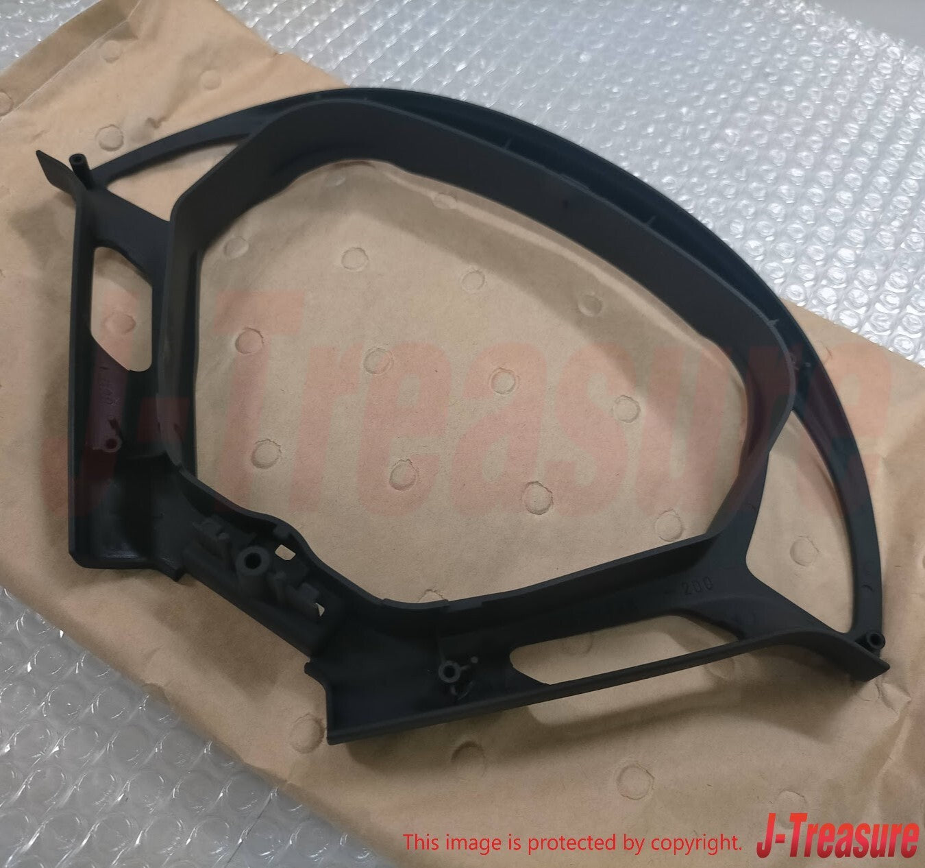 NISSAN G25/35/37 Genuine Steering Center Bezel Black Wheel Trim 48463-JK07A OEM