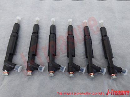 TOYOTA LAND CRUISER COASTER Genuine Fuel Injector Nozzle x6 Set 23600-17032 OEM
