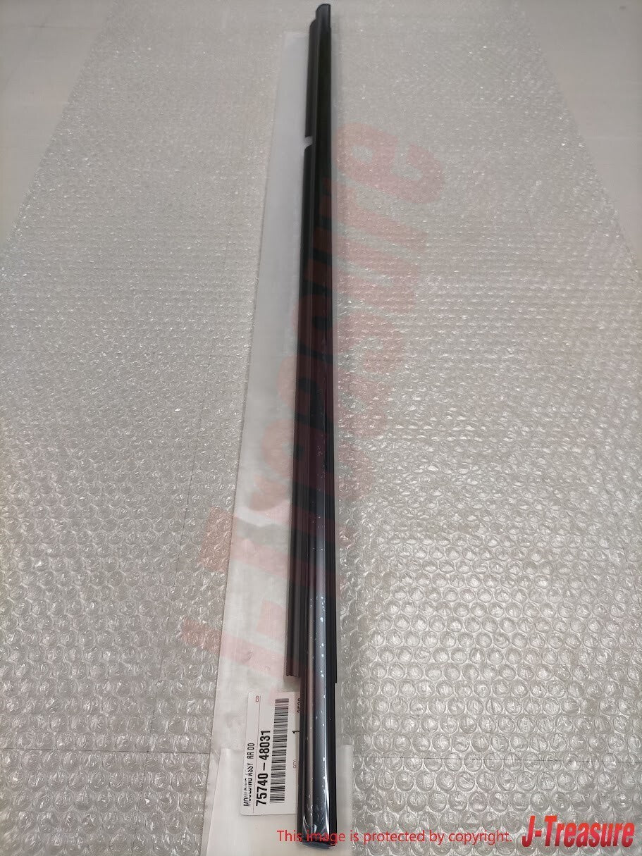 LEXUS RX330 RX350 RX400h Genuine Rear Door Belt Moulding LH 75740-48031 OEM