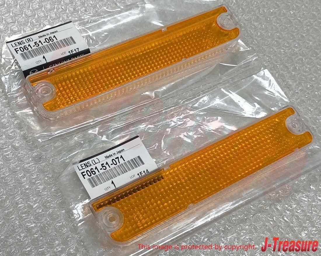 MAZDA RX-7 FC3S Genuine Front Combination Lens RH & LH Set F061-51-061/071 OEM