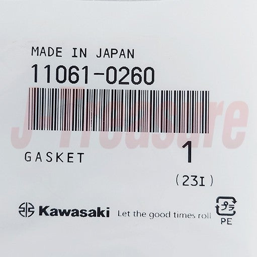 KAWASAKI KX450F 2008-2018 Genuine Cam Chain Tensioner Gasket 11061-0260 OEM