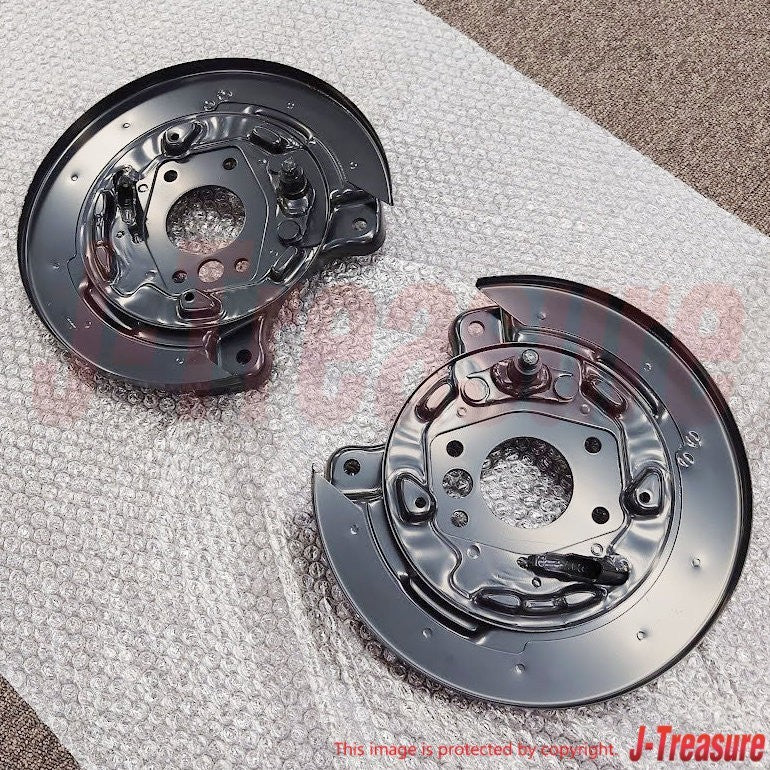 MITSUBISHI LANCER CS7# 04-06 Genuine R/Brake Backing Plate RH & LH Set For 2WD