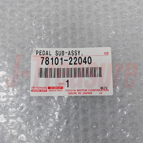 TOYOTA LEXUS LS460 LS460L LS600h LS600hL Genuine Accelerator Brake Pedal Set OEM