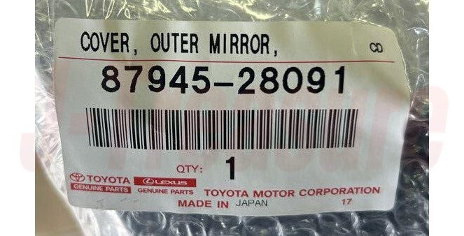 TOYOTA RAV4 ASA42 2017-2018 Genuine Outer Mirror Cover LH 87945-28091 OEM