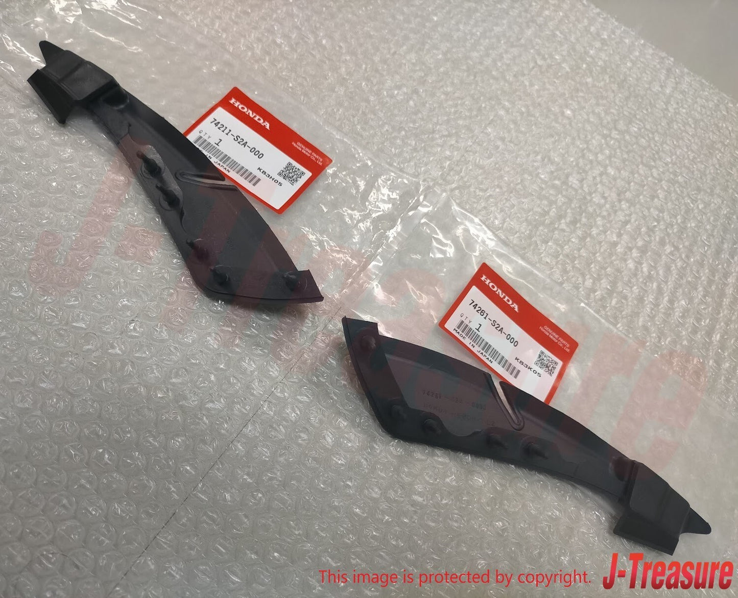 HONDA S2000 AP1 / AP2 00-09 Genuine Cowltop Bonnet Hinge Cover Right & Left Set