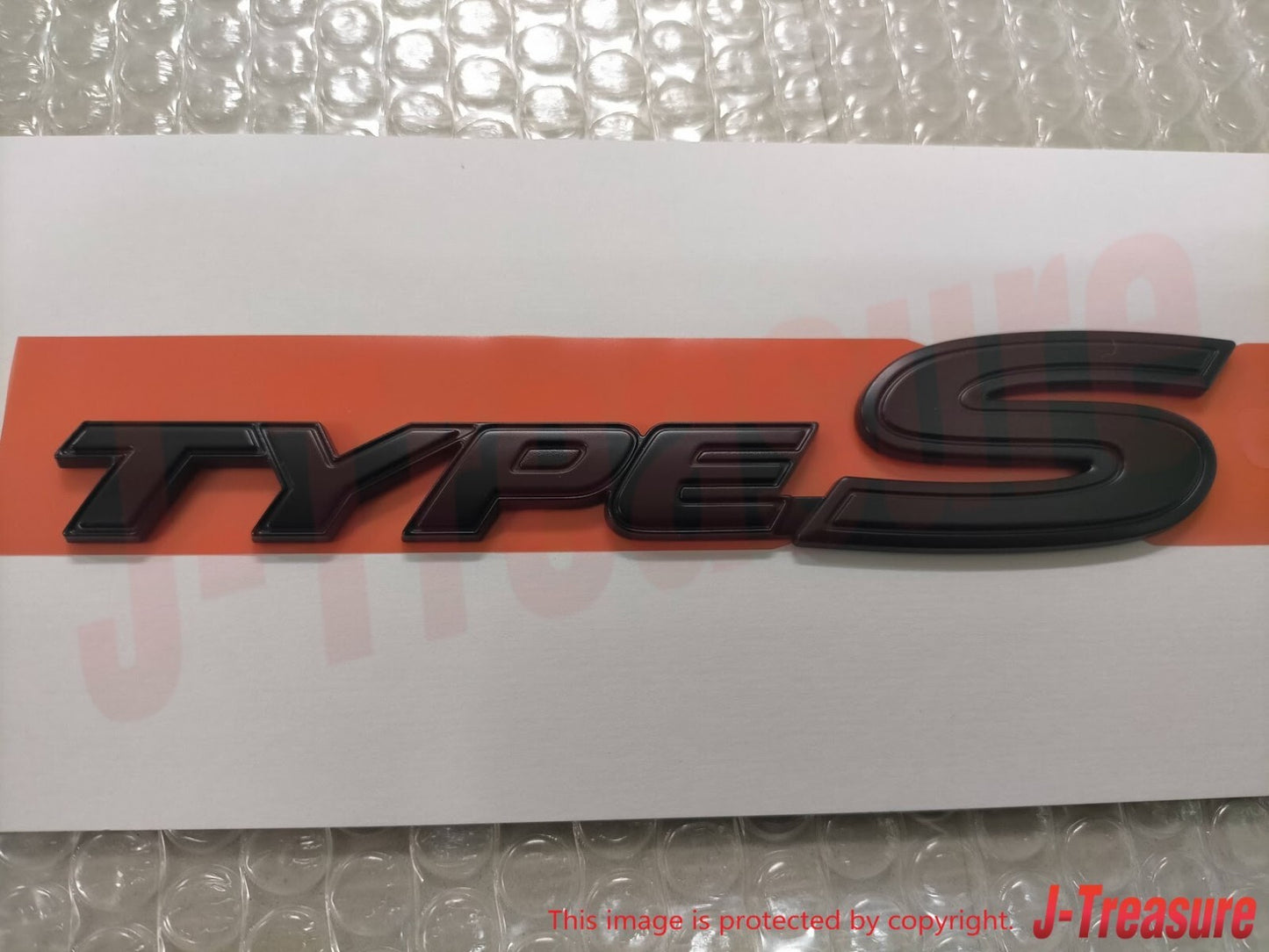 HONDA S2000 S2K AP2 Genuine Rear Trunk "TYPE-S" Emblem Black 75717-S2A-000 OEM