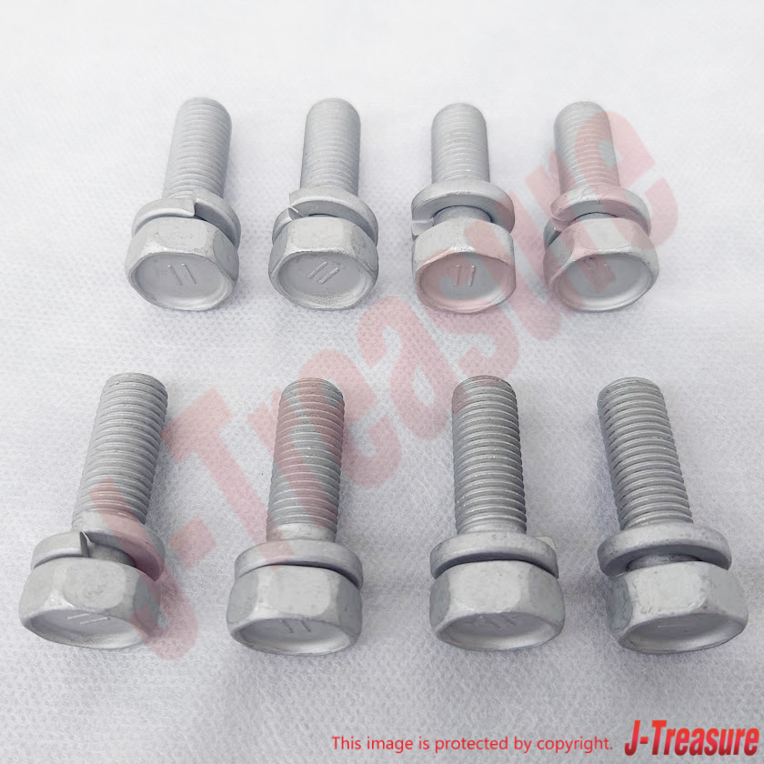 SUBARU IMPREZA WRX STi Genuine Brembo Caliper Mounting Bolt x8 Set 901120103 OEM