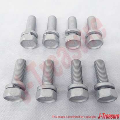 SUBARU IMPREZA WRX STi Genuine Brembo Caliper Mounting Bolt x8 Set 901120103 OEM