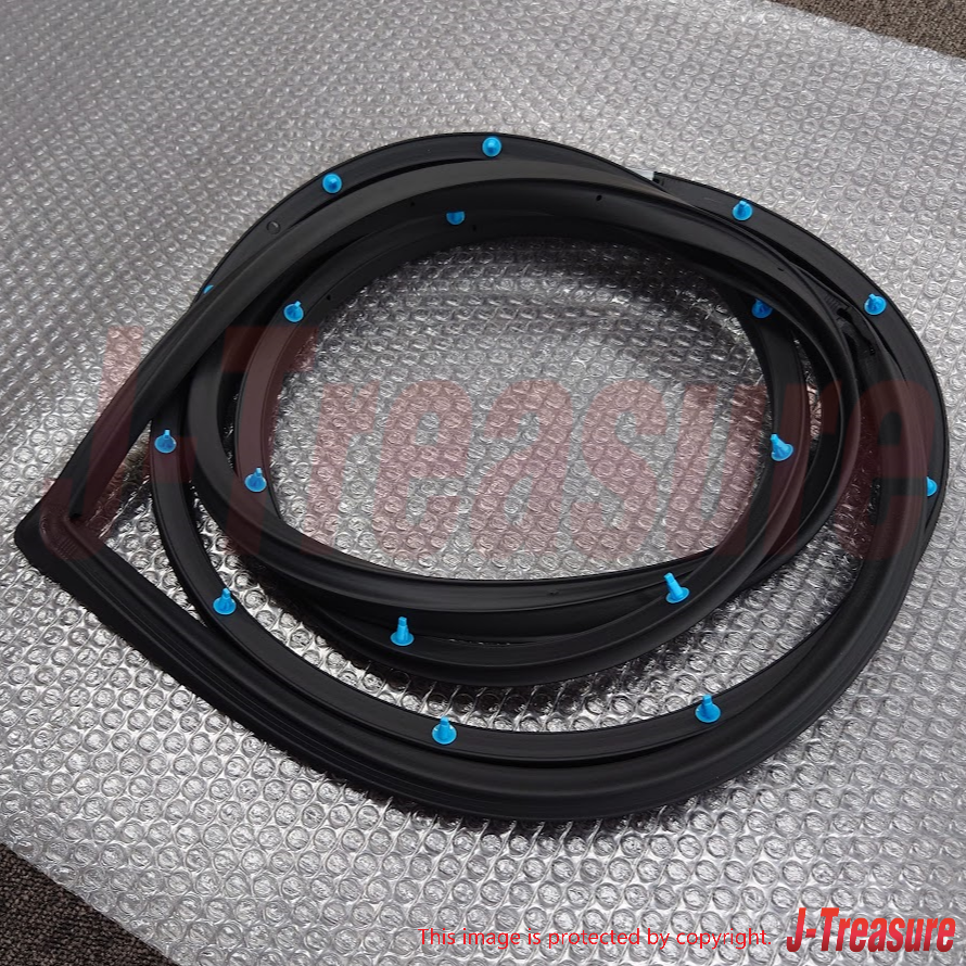 TOYOTA LAND CRUISER KZJ78 Genuine Front Door Weatherstrip Right & Left set OEM