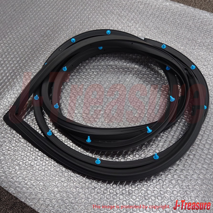 TOYOTA LAND CRUISER KZJ78 Genuine Front Door Weatherstrip Right & Left set OEM