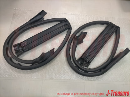 SUBARU IMPREZA GC8 93-01 Genuine WRX STI Door Weather Strip Right Left Set OEM