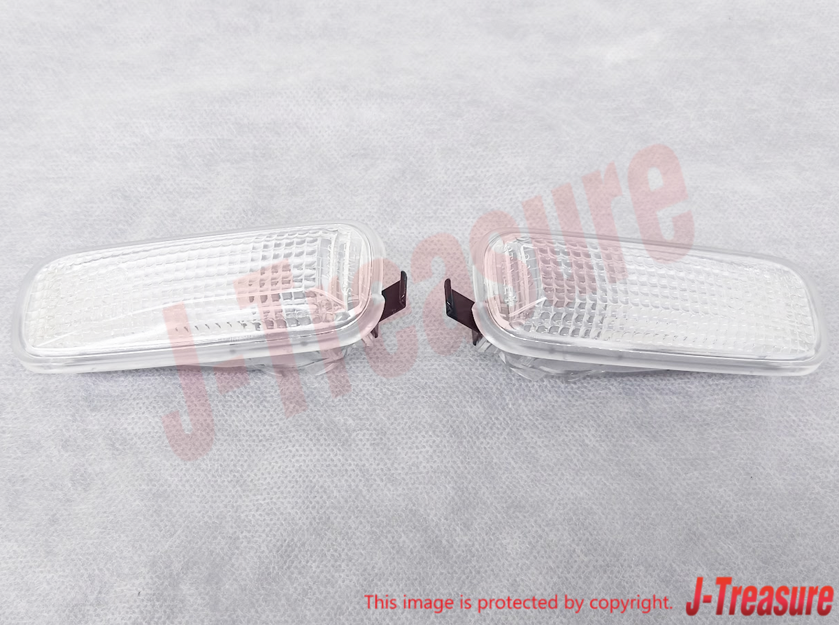 HONDA CIVIC TYPE-R EK9 Genuine Front Fender Side Marker Lamp Light Clear Set OEM