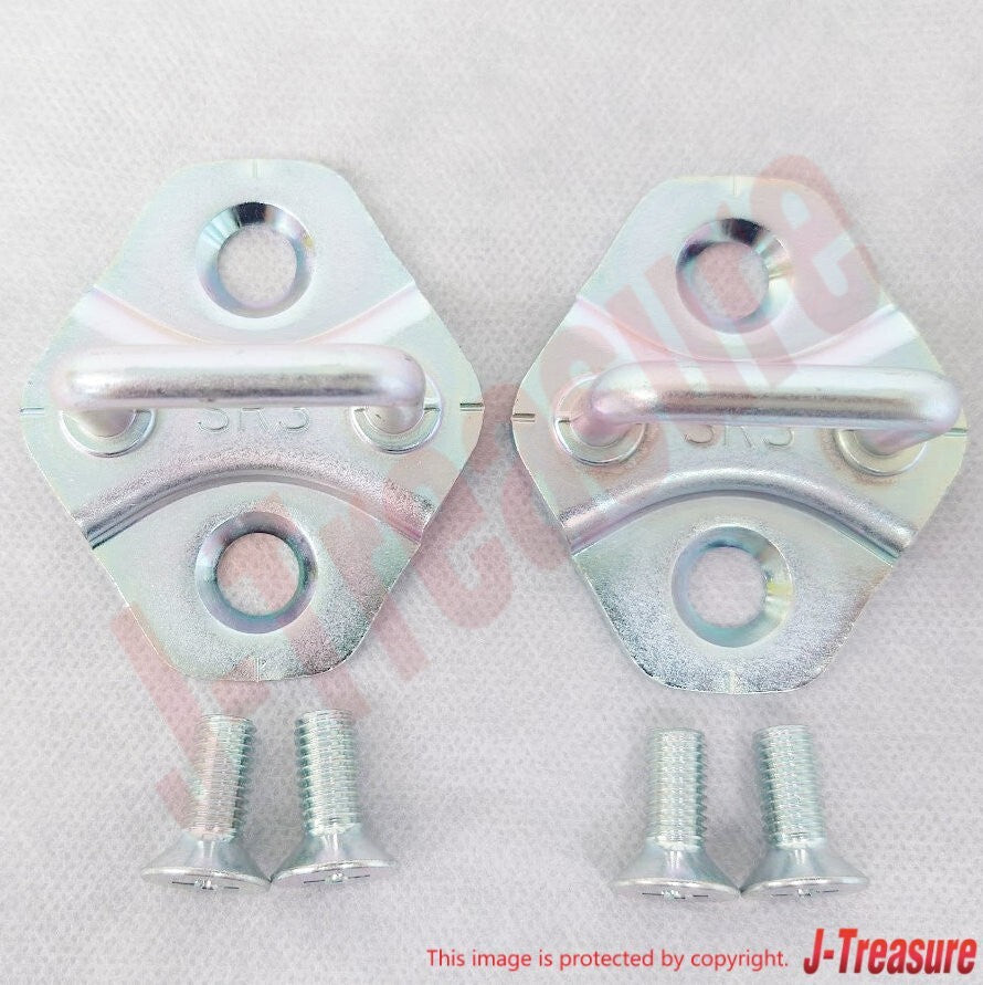 HONDA CIVIC INTEGRA  ACCORD PRELUDE Genuine Front Door Strikers & Bolts Set OEM