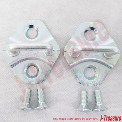 HONDA CIVIC INTEGRA  ACCORD PRELUDE Genuine Front Door Strikers & Bolts Set OEM