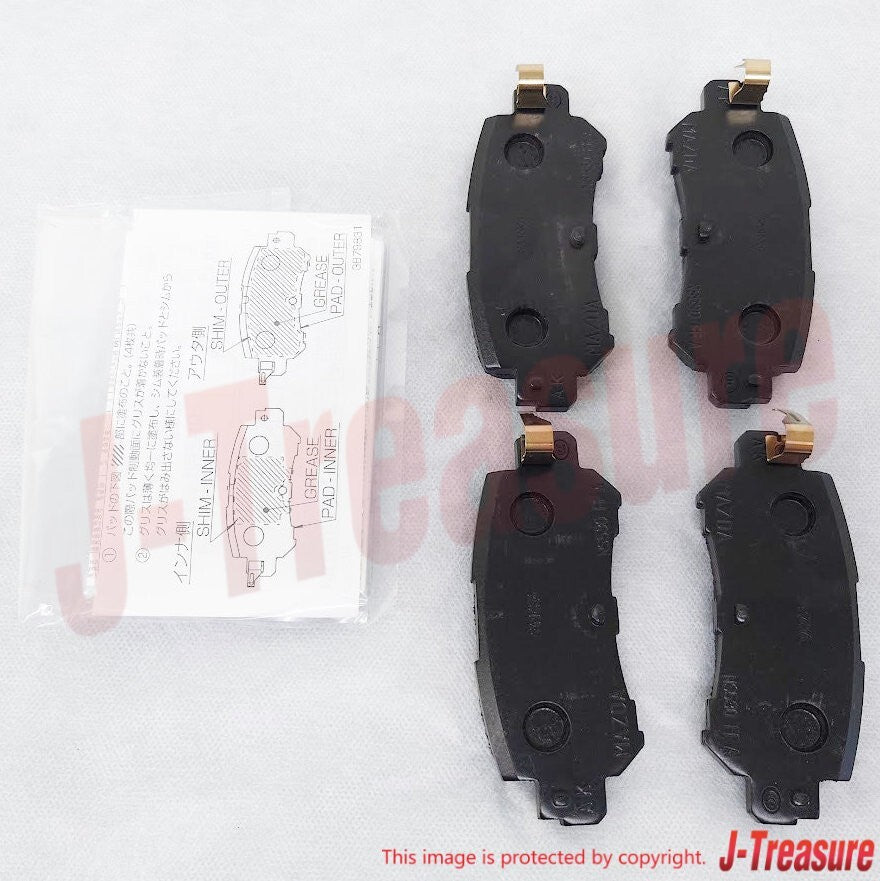 MAZDA CX-5 KE KE2FW 2013-2016 Genuine Brake Pads Rear K0Y1-26-48ZD OEM