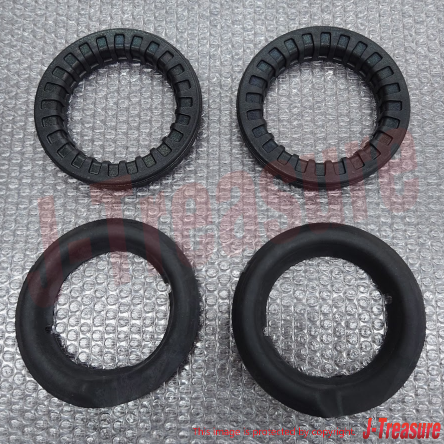 TOYOTA LEVIN TRUENO AE86 Genuine Rear Spring Insulator Upper & Lower Set OEM