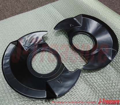 HONDA CIVIC 95-05 Genuine Front Brake Splash Guard (14") Right & Left Set OEM