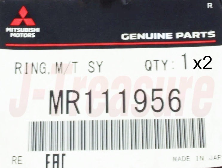 MITSUBISHI MONTERO SPORT K85W '97-98 Genuine M/T Synch Ring MR111956 x2 Set OEM