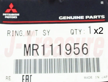 MITSUBISHI MONTERO SPORT K85W '97-98 Genuine M/T Synch Ring MR111956 x2 Set OEM