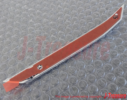 SUBARU BRZ STI SPORTS ZC6 Genuine Fender Silver Garnish Emblem RH & LH Set OEM