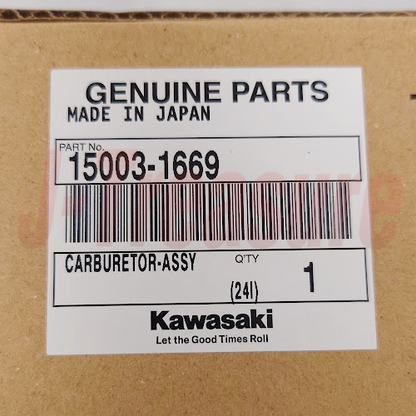 KAWASAKI KX65 2002-2018 Genuine Carburetor Assy 15003-1669 OEM