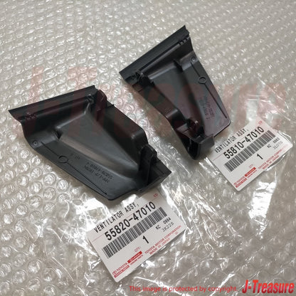 TOYOTA PRIUS V ZVW41 2011-2014 Genuine Front Ventilator Assy RH & LH Set OEM