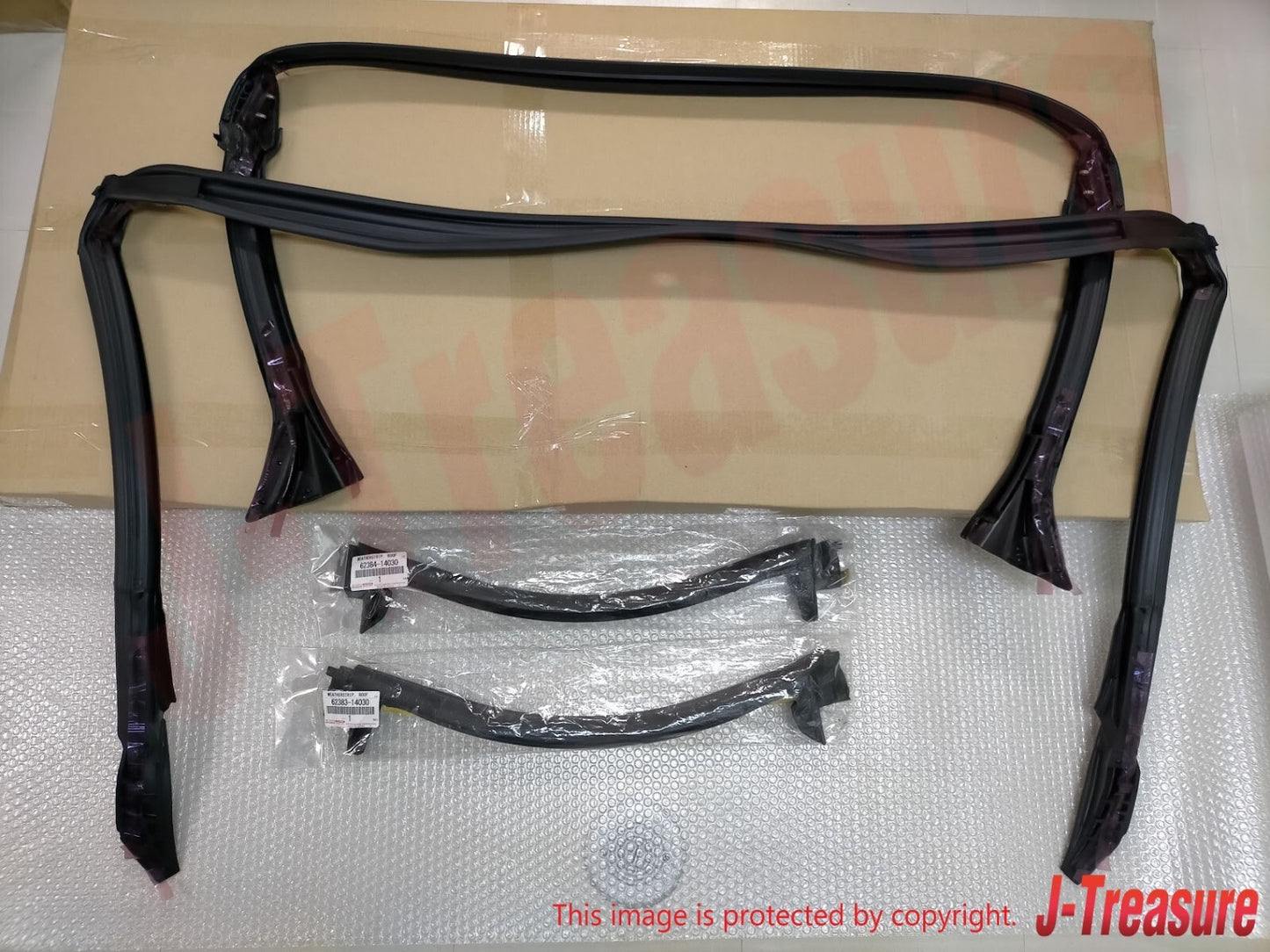 TOYOTA SUPRA JZA80 93-98 Genuine Removable Roof Front Rear & Side Weatherstrip